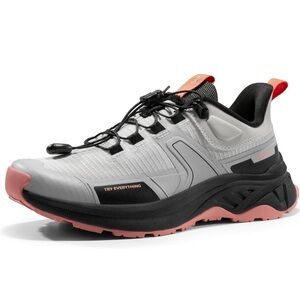 Women’s Gray and Black Hiking Shoes